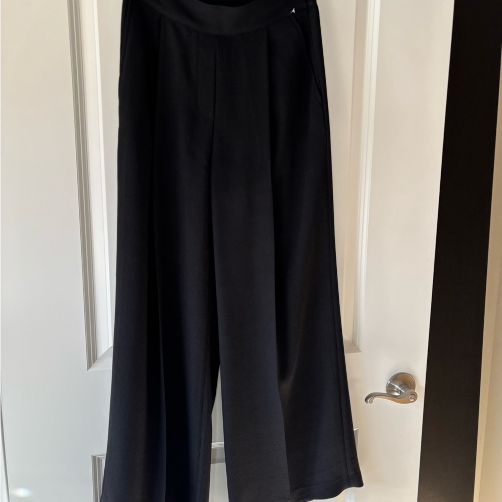SPANX Black Wide-Leg Pants